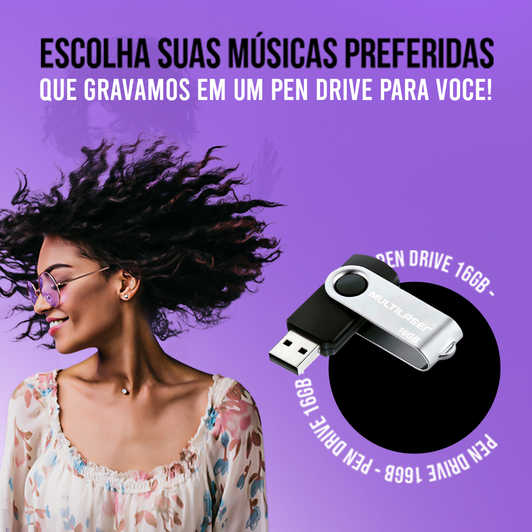 Pen Drive com Músicas SÓ PRA CONTRARIAR - Super Músicas